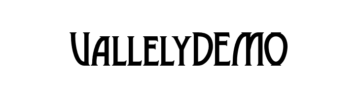VallelyDEMO  नि: शुल्क फ़ॉन्ट्स डाउनलोड