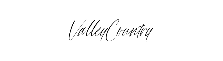 Valley Country  les polices de caractères gratuit tlcharger
