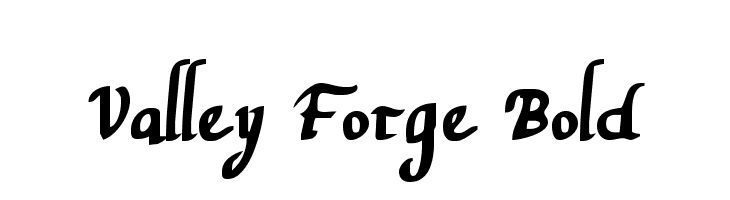 Valley Forge Bold Font