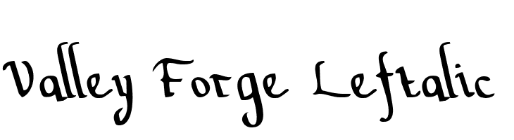Valley Forge Leftalic  Descarca Fonturi Gratis