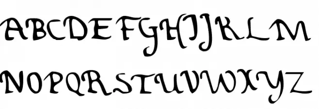 Valley Forge Leftalic 字体 大写