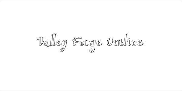 Valley Forge Outline Logo