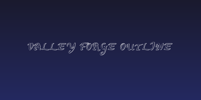 Valley Forge Outline Social Header
