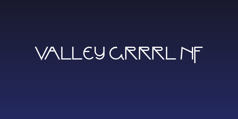 Valley Grrrl NF Social Header