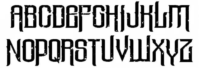 Valley Of Elah Schriftart Groß