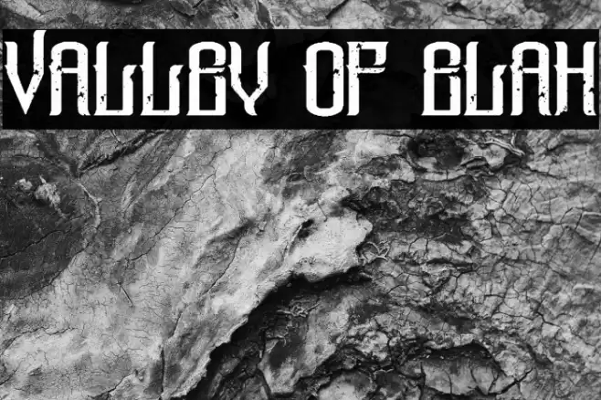 Valley Of Elah Font examples