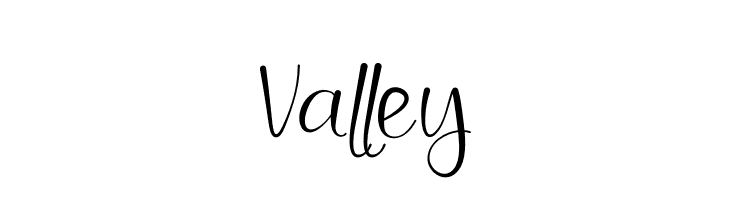 Valley  नि: शुल्क फ़ॉन्ट्स डाउनलोड