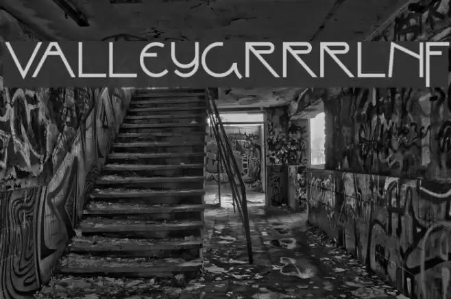 ValleyGrrrlNF フォント examples