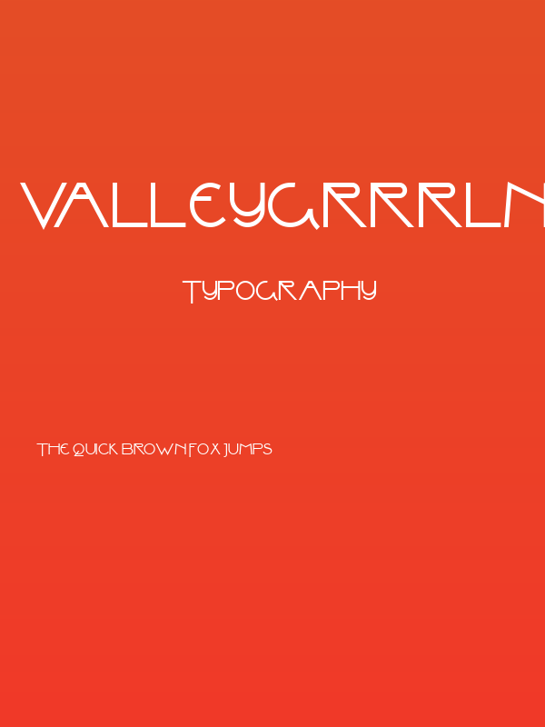 ValleyGrrrlNF Poster