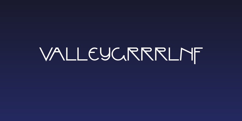 ValleyGrrrlNF Social Header