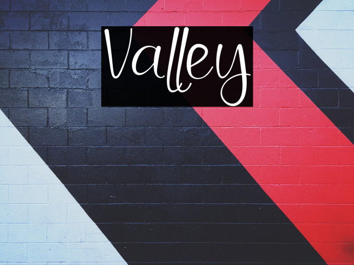Valley Example 1