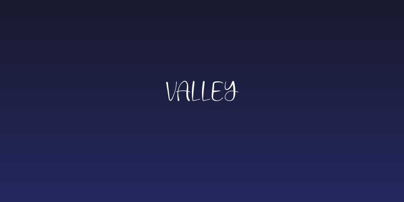 Valley Social Header