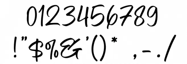 Vallite Schriftart Anderer Schreiben