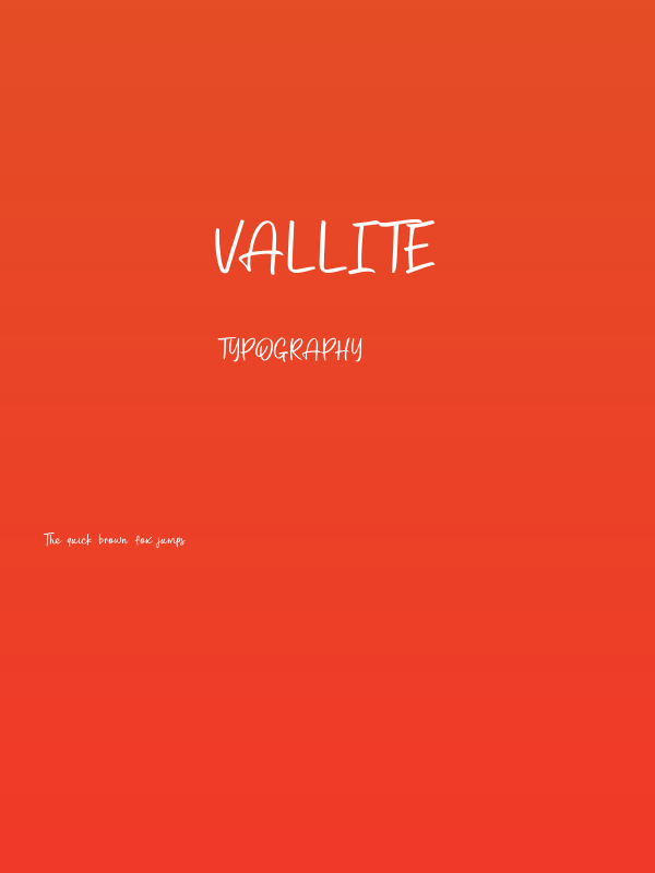 Vallite Poster
