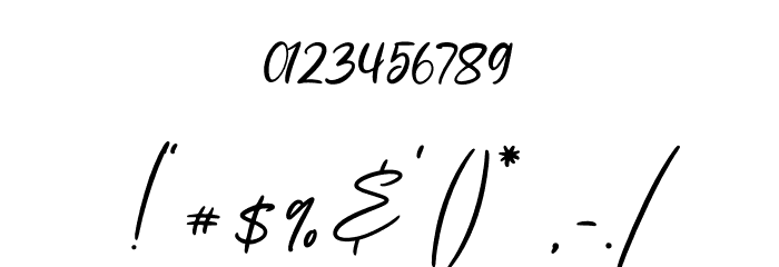 Valment Font OTHER CHARS