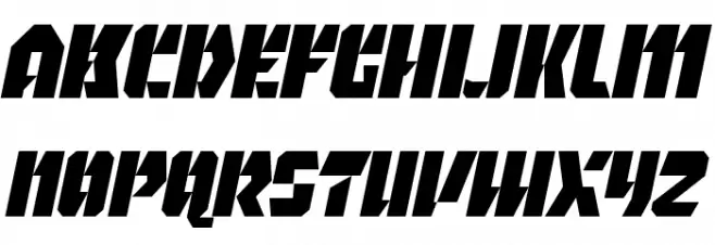 Valomax Italic Personal Use Font LOWERCASE