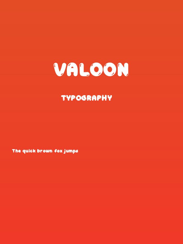 Valoon Poster