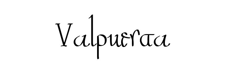 Valpuesta  Free Fonts Download