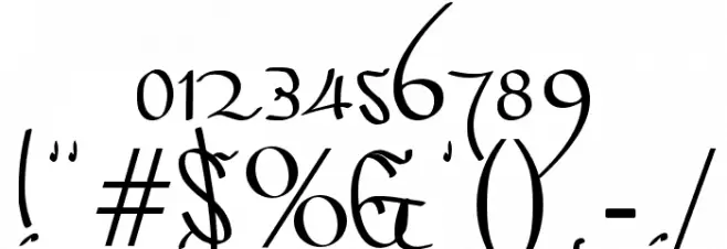 Valpuesta Font OTHER CHARS