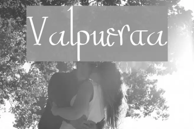 Valpuesta Font examples