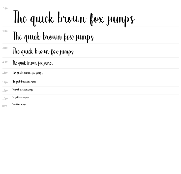 Valsday Script DEMO Regular Waterfall