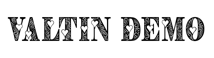 Valtin Demo  font caratteri gratis