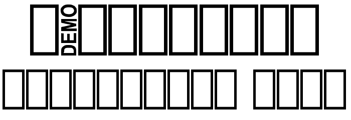 Valtin Demo Font OTHER CHARS