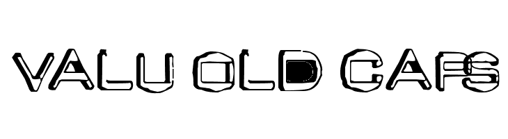 Valu Old Caps  नि: शुल्क फ़ॉन्ट्स डाउनलोड