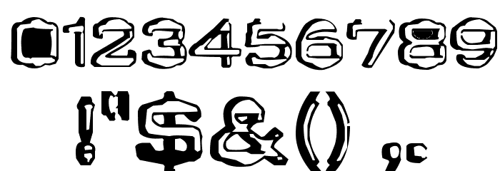 Valu Old Caps Font OTHER CHARS