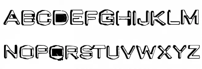 Valu Old Caps Font Litere mari