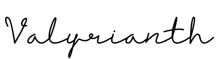 Valyrianth  Fuentes Gratis Descargar