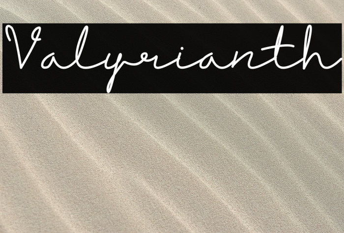 Valyrianth Example 1