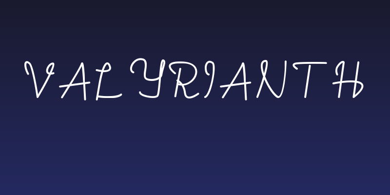 Valyrianth Social Header