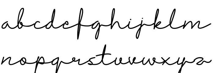 Valyrianth Font LOWERCASE