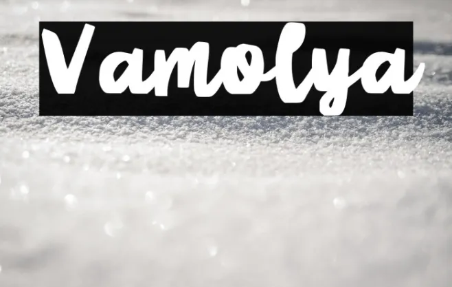 Vamolya Example 3