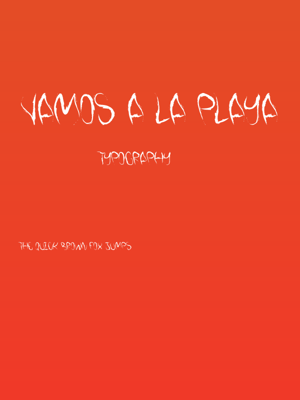 Vamos a la playa Poster