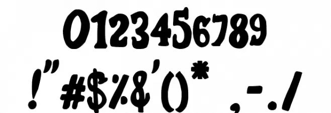 Vamos por la parejita Font OTHER CHARS