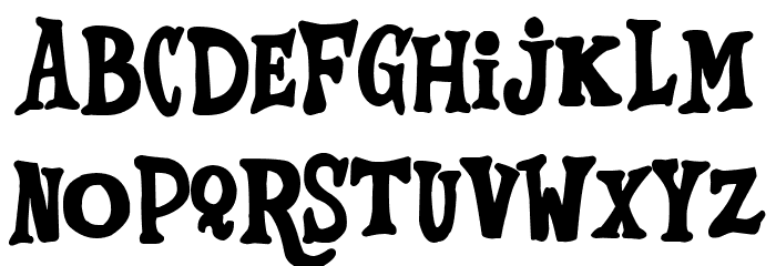 Vamos por la parejita Font LOWERCASE
