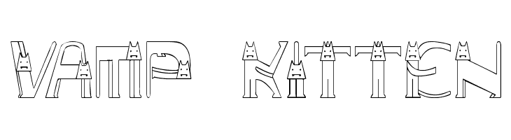 Vamp Kitten  免费字体下载