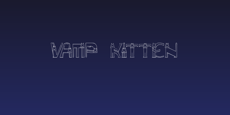 Vamp Kitten Social Header