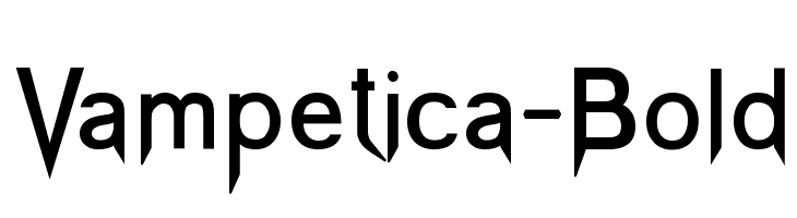 Vampetica-Bold फ़ॉन्ट