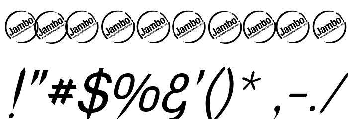 Vampetica-Italic फ़ॉन्ट अन्य घर का काम