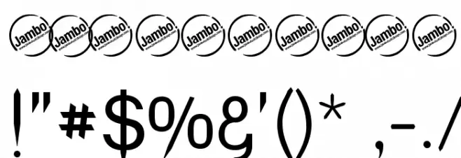 Vampetica Font OTHER CHARS