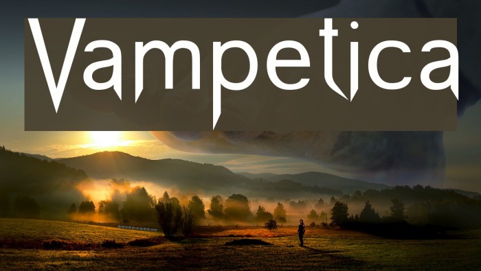 Vampetica Caratteri examples