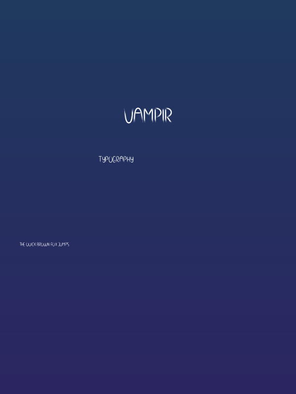 Vampir Poster
