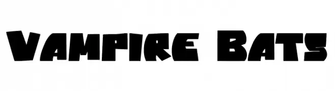 Vampire Bats  Free Fonts Download