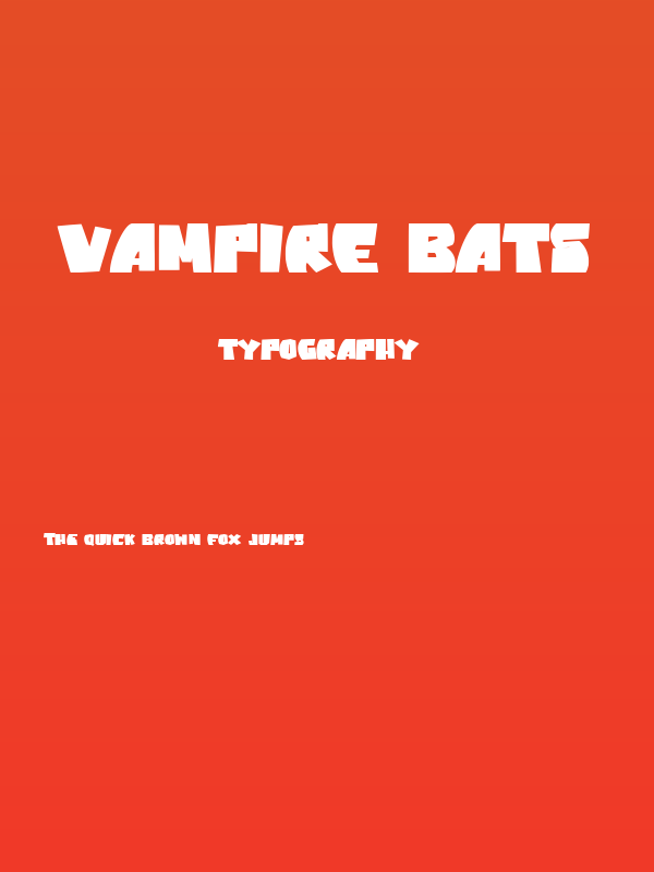 Vampire Bats Poster