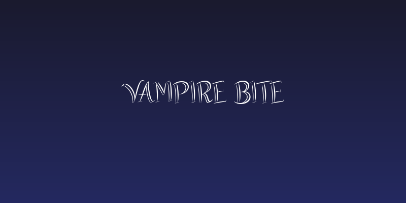 Vampire Bite Social Header