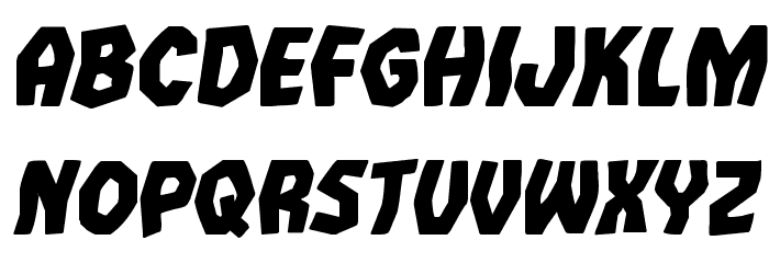 Vampire Bride Bold Italic Font LOWERCASE