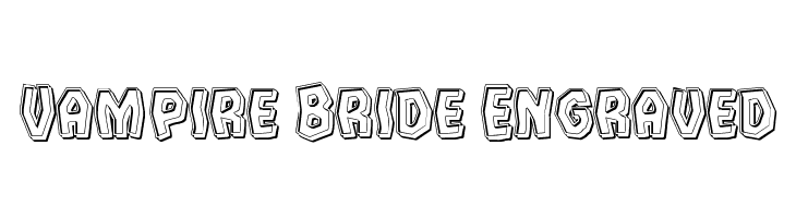 Vampire Bride Engraved  Descarca Fonturi Gratis
